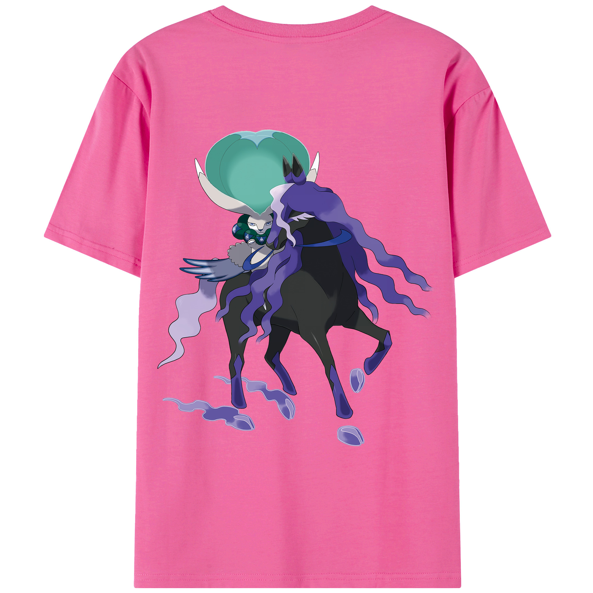 （画像用） ポケットモンスター Pokémon レディース半袖Tシャツ(バックプリント)